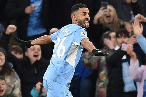 Riyad Mahrez Manchester City United 2021-22
