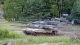 Das klassische Einsatzszenario: Gepard schützt die Kampfpanzer.