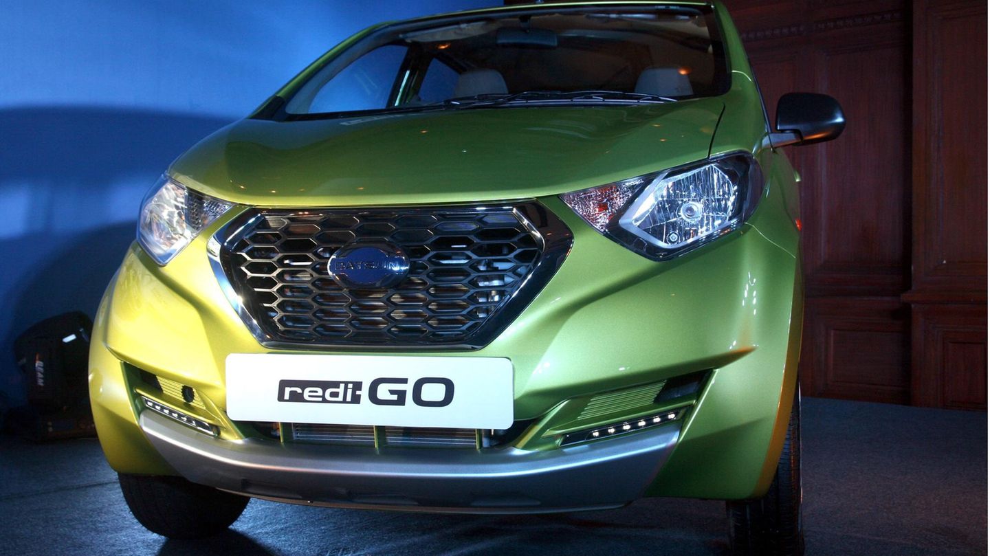 Datsun Automodell redi-GO in Frontansicht