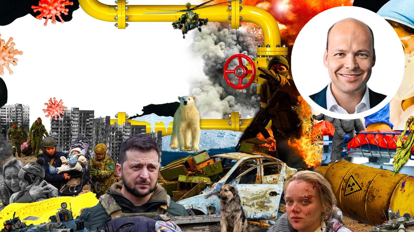 Eine Collage aus den Krisen der heutigen Zeit