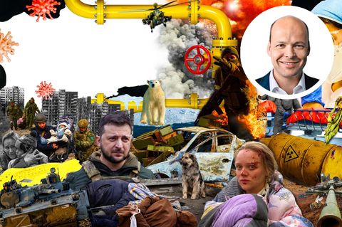 Eine Collage aus den Krisen der heutigen Zeit