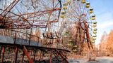 Riesenrad im verlassenen Vergnügungspark in Pripyat