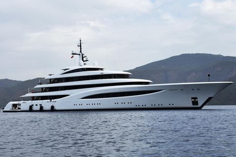 Yacht "Faith" von Lawrence Stroll