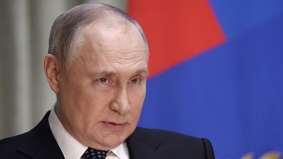 Wladimir Putin am 25. April in Moskau