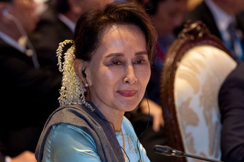 Myanmars Ex-Regierungschefin Aung San Suu Kyi
