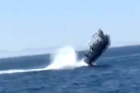 Unfall in Mexiko : Meterhoch in die Luft geschleudert: Touristenboot kollidiert mit Walhai