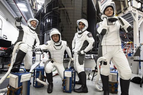 Astronauten der SpaceX Crew