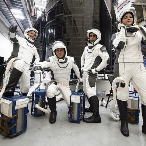 Astronauten der SpaceX Crew