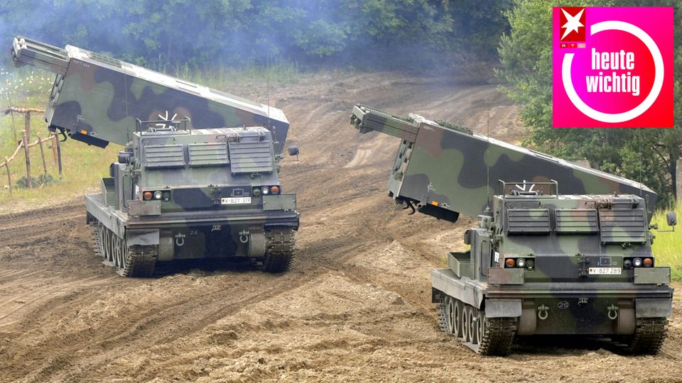 Bundeswehr-Raketenwerfer vom Tyo "Mars"