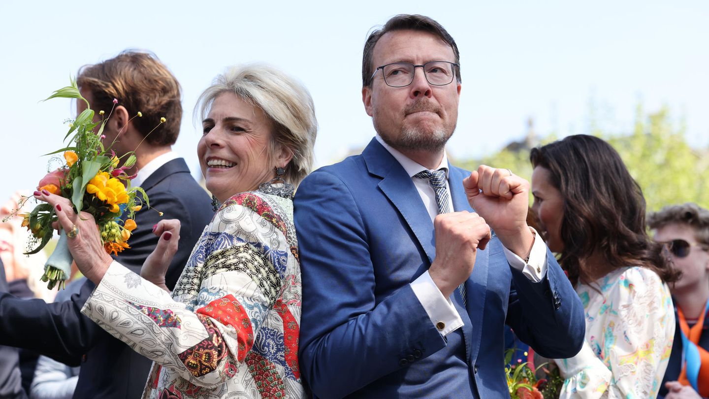 Königstag 2022 Prinzessin Laurentien, Prinz Constantijn