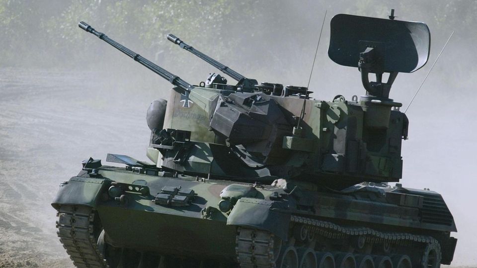 Gepard-Panzer der Bundeswehr: Waffenlieferungen an Ukraine im Krieg mit Russland