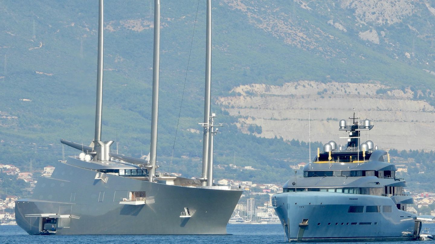 Mega-Yacht "SY A" von Andrei Igorewitsch Melnitschenko