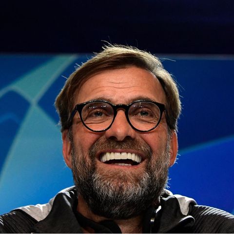 Jürgen Klopp vor zwei Jahren auf einer Pressekonferenz in Madrid