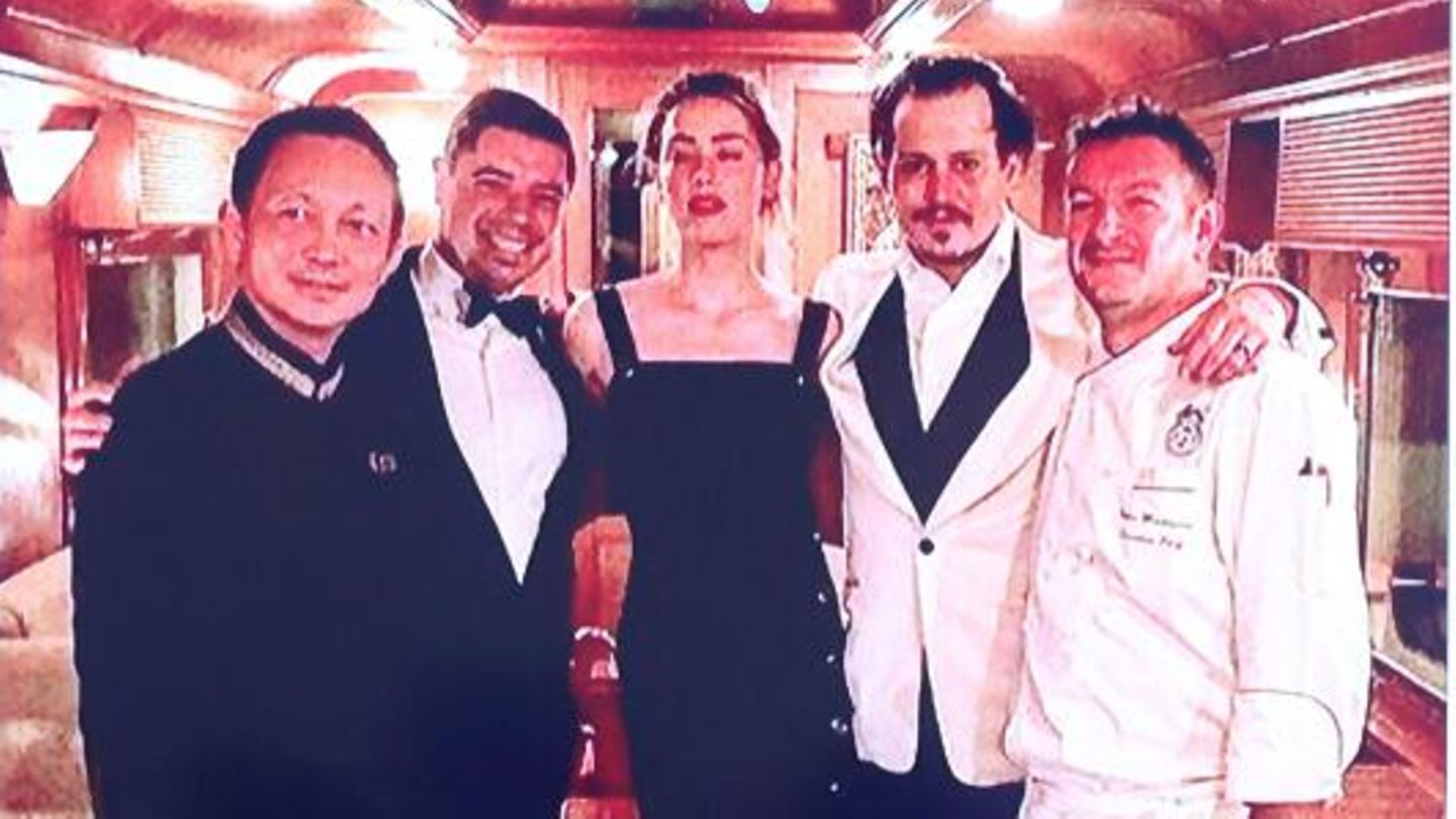 Johnny Depp mit Verletzungen im Gesicht