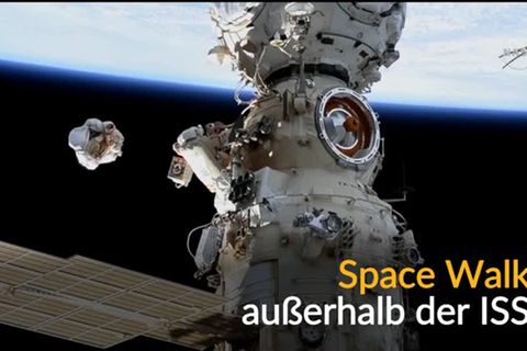 Video: Außeneinsatz im Weltraum