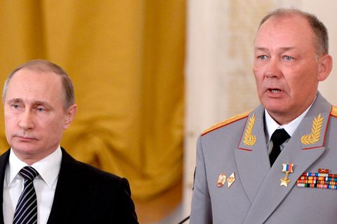 Wladimir Putin und Alexander Dwornikow im Jahr 2016
