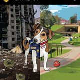 Inzwischen werden für den kleinen Hund sogar Zeichnungen erstellt.