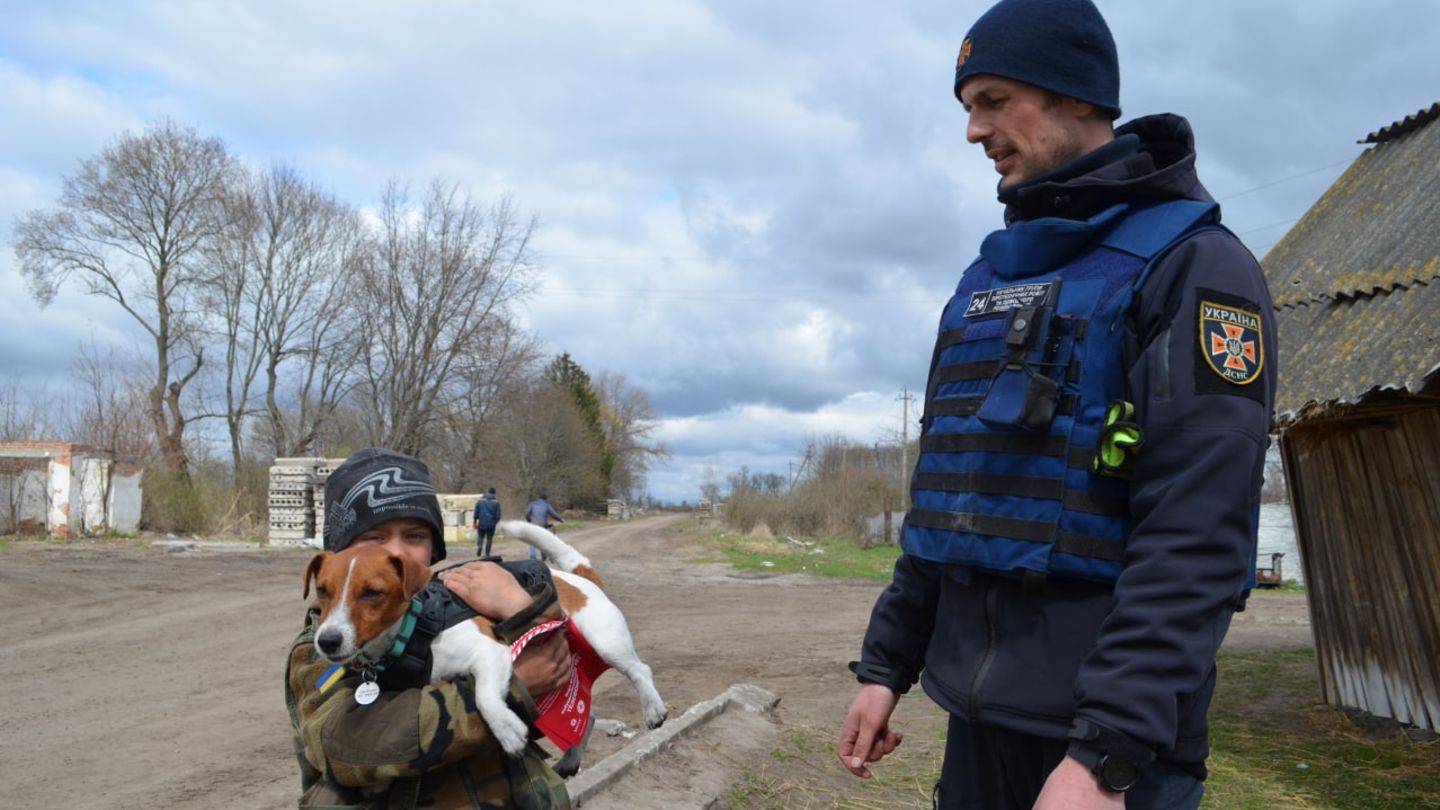 Er ist bei allen Einsätzen dabei.