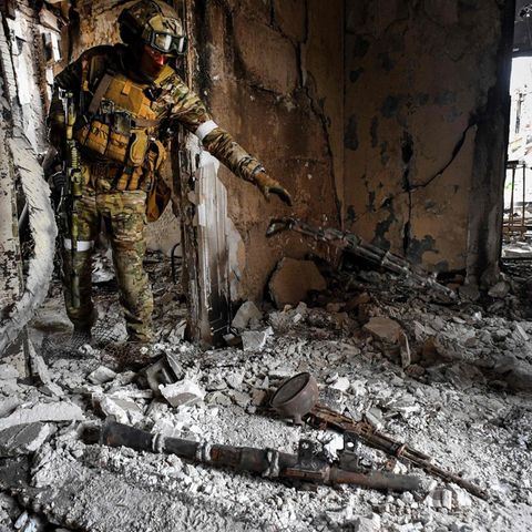 Russische Soldaten
