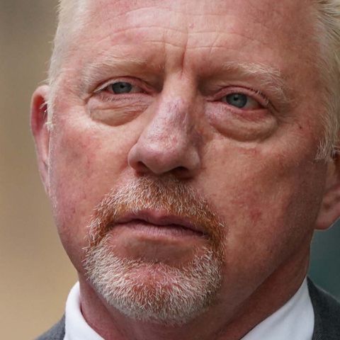 Boris Becker am Tag des Urteils in London