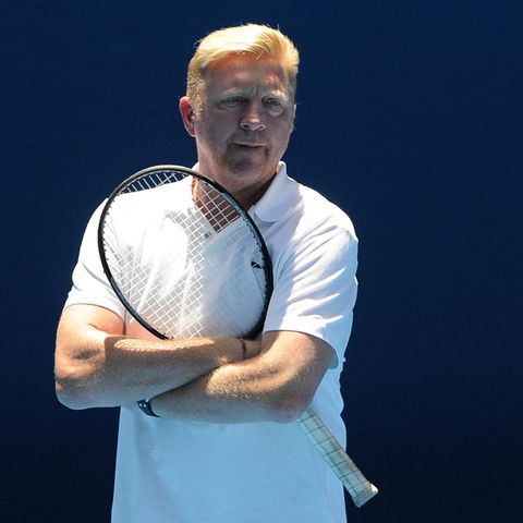 Boris Becker als Trainer für Novak Djokovic 2014