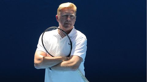 Boris Becker als Trainer für Novak Djokovic 2014
