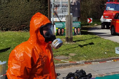 In Lübeck wurde eine Wahlkampfveranstaltung mit Annalena Baerbock abgesagt, weil Unbekannte Buttersäure versprüht haben