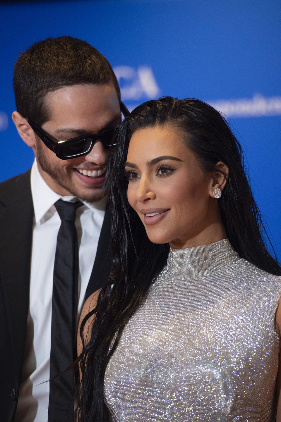 Pete Davidson and Kim Kardashian