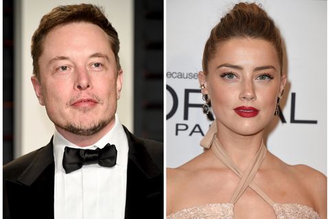 Elon Musk und Amber Heard
