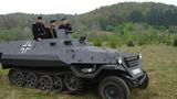 Museumsfahrzeug eines Sd.Kfz. 250 aus Polen.