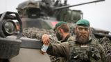 Oldies but Goldies: Marder auf einer Nato-Übung in Polen.