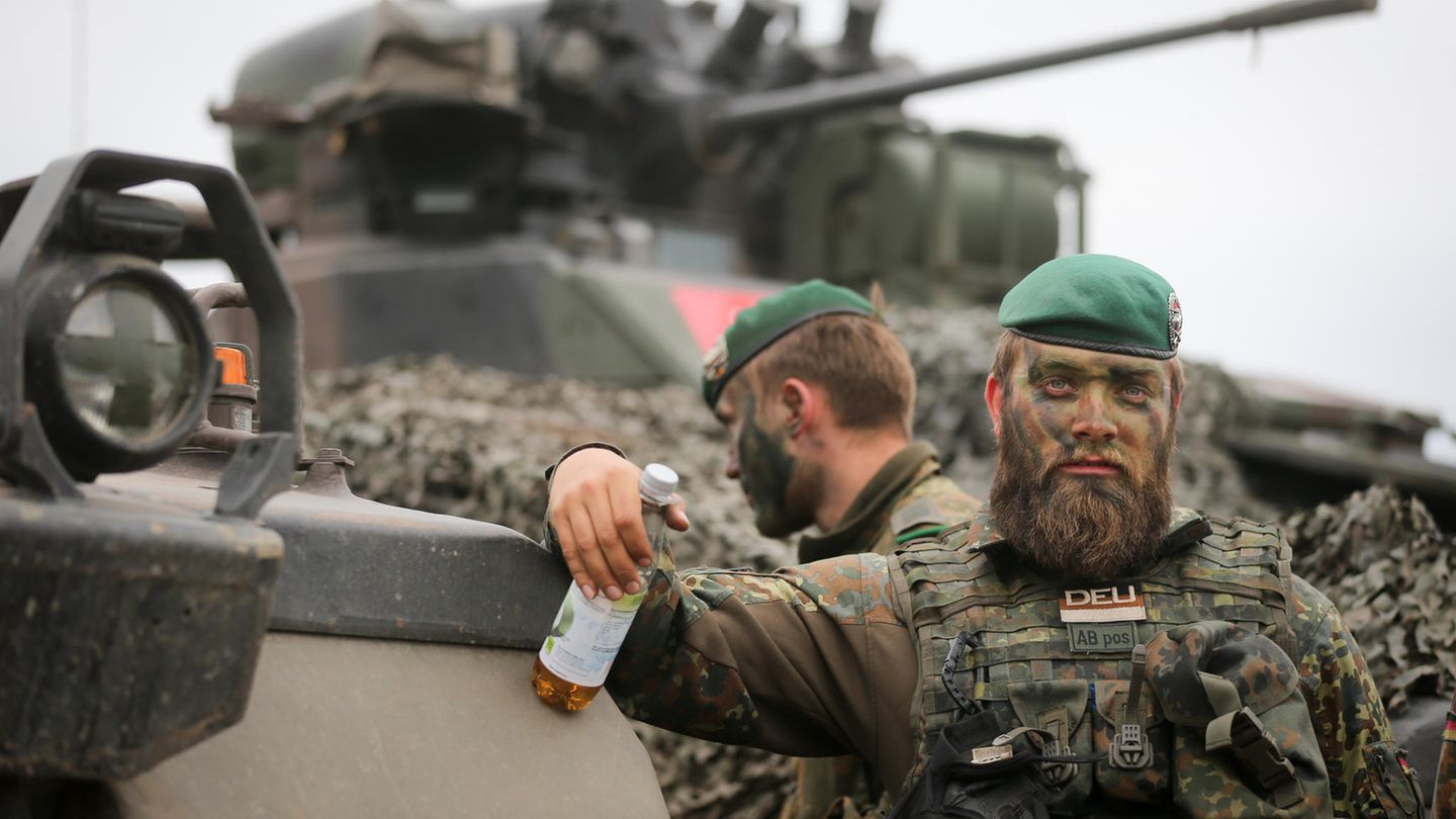Oldies but Goldies: Marder auf einer Nato-Übung in Polen.