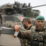 Oldies but Goldies: Marder auf einer Nato-Übung in Polen.