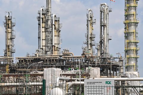 Erdölraffinerie PCK in Schwedt