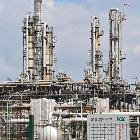 Erdölraffinerie PCK in Schwedt