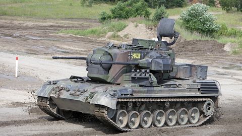 Flugabwehrpanzer vom Typ Gepard