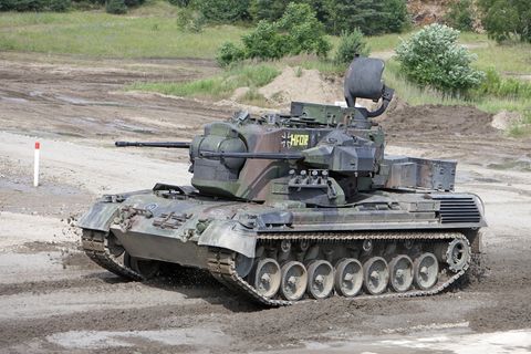 Flugabwehrpanzer vom Typ Gepard