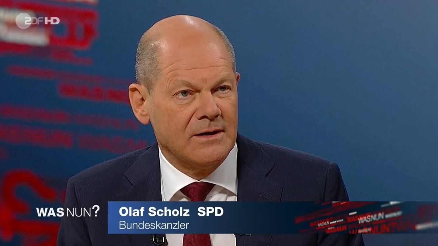 Ukraine: Olaf Scholz on ZDF about arms deliveries and the oil embargo
