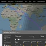 Australienflug von F-WMIL
