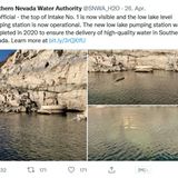 Dieses Ventil, durch das dem Reservoir Wasser entnommen und zu einer Aufbereitungsanlage geleitet wurde, war seit 1971 in Betrieb. Wegen des gesunkenen Pegels kann es nun nicht mehr genutzt werden.