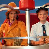 Auch das macht Götz Otto: In dem Kinderfilm "Urmel aus dem Eis" spielte er 2005 den König Pumponell, Michael Kessler gab seinen Diener Sami.