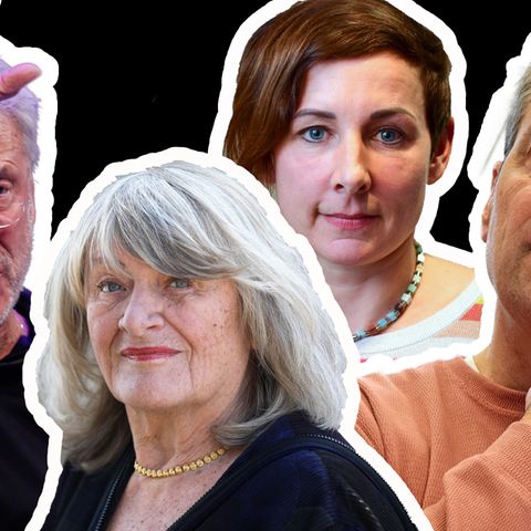 Reinhard Mey, Alice Schwarzer, Juli Zeh, Dieter Nuhr