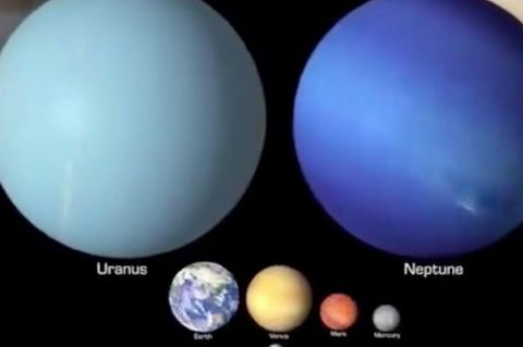 Weltall-Animation zeigt wahre Größe der Objekte in unserem Sonnensystem