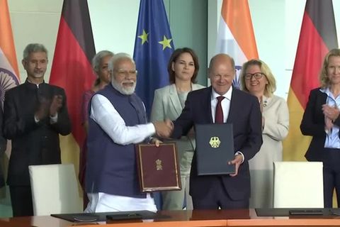 Video: Deutschland und Indien üben Schulterschluss trotz Ukraine-Differenzen