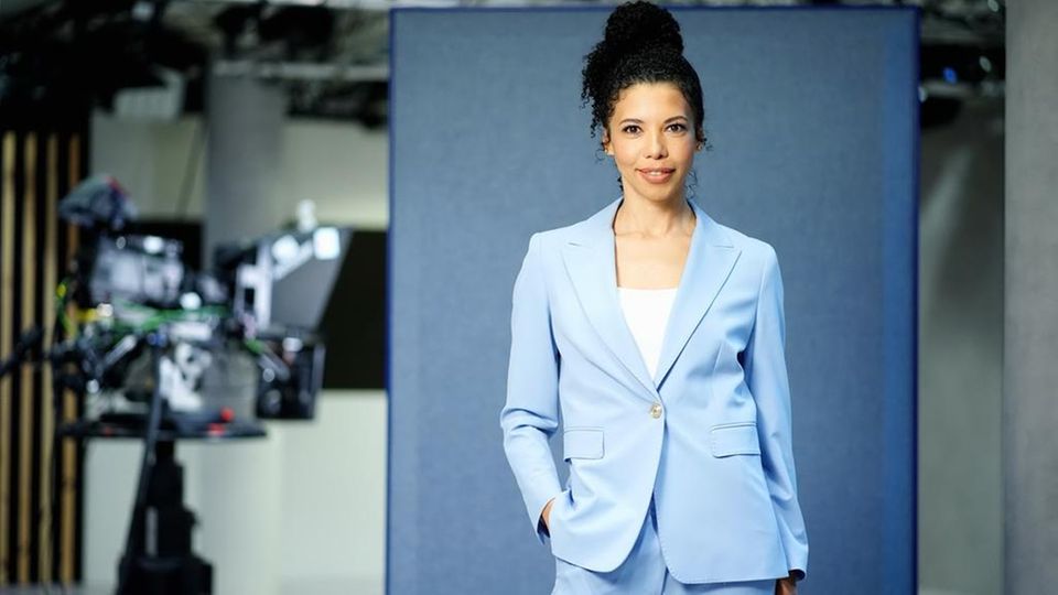 Karolina Ashion, ukrainische Journalistin und Moderatorin von “Ukraine Update” bei RTL