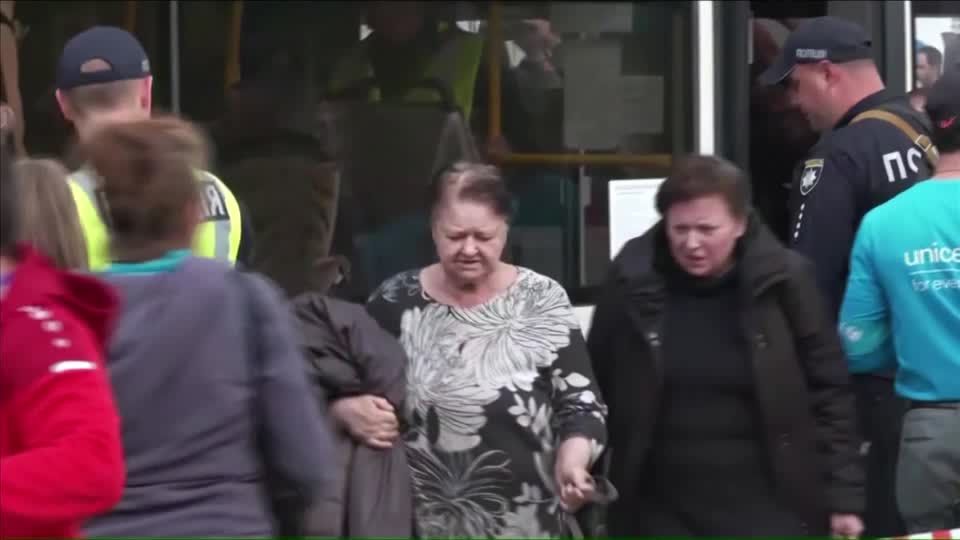 Video: Selenskyj erleichtert über Rettung von Zivilisten aus Mariupol