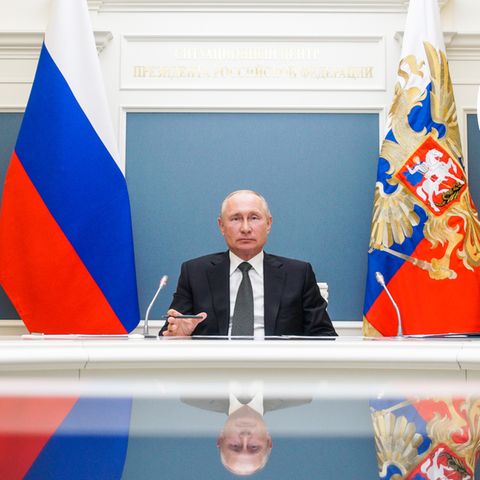 Wladimir Putin im Kreml in Moskau. Was wird er als nächstes machen?