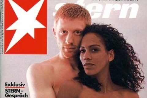Barbara und Boris Becker Stern-Titel 15/1993