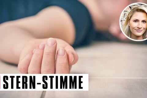 Ohnmächtige Frau