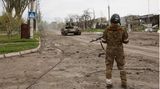 Soldat in Mariupol